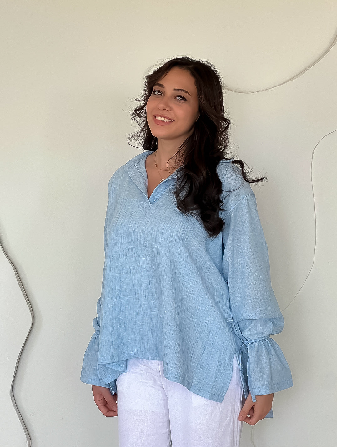 Baby Blue Drop Shirt