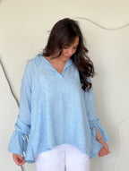 Baby Blue Drop Shirt