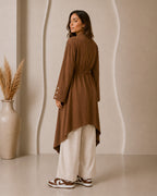 Mocha Drift Cardigan